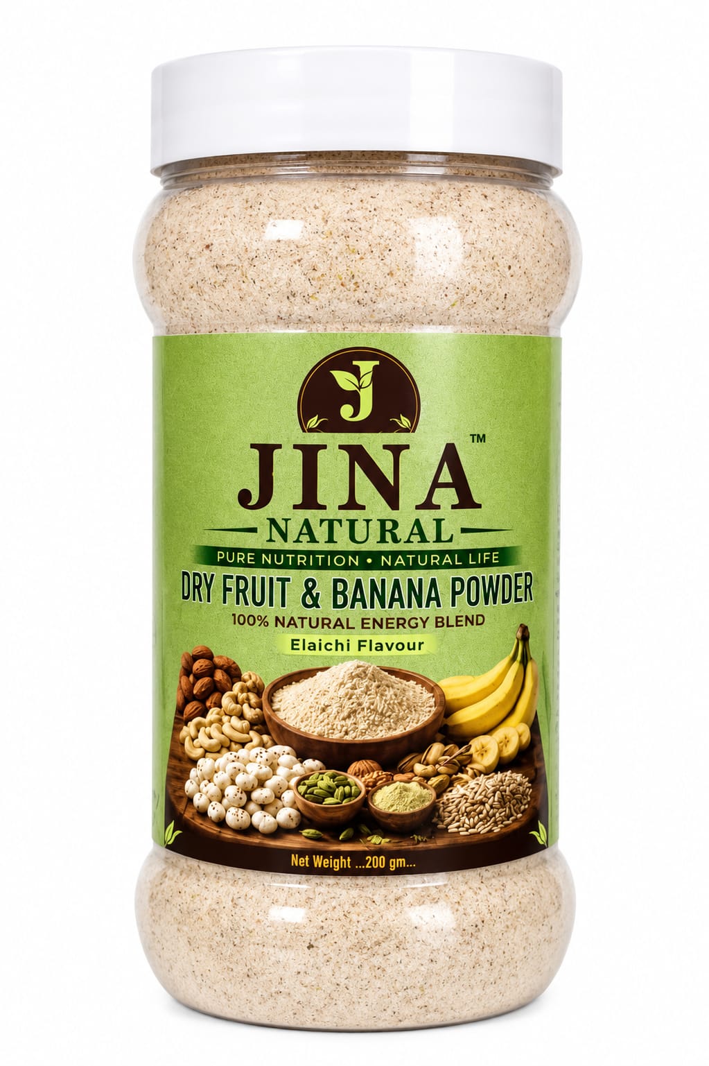 Dry Fruit & Banana powder Elaichi flavour