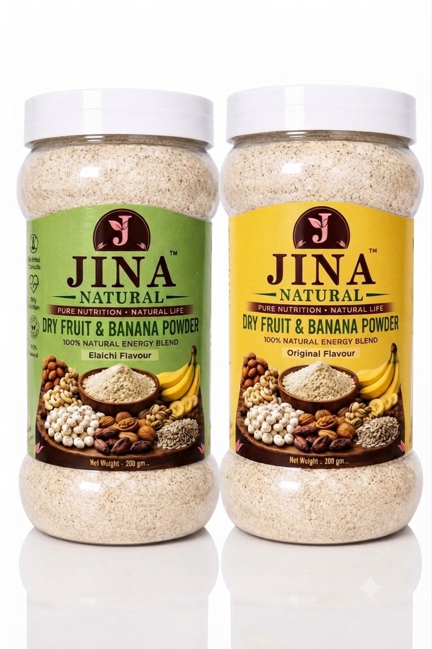 Dry Fruit & Banana & elaichi flavour powder
