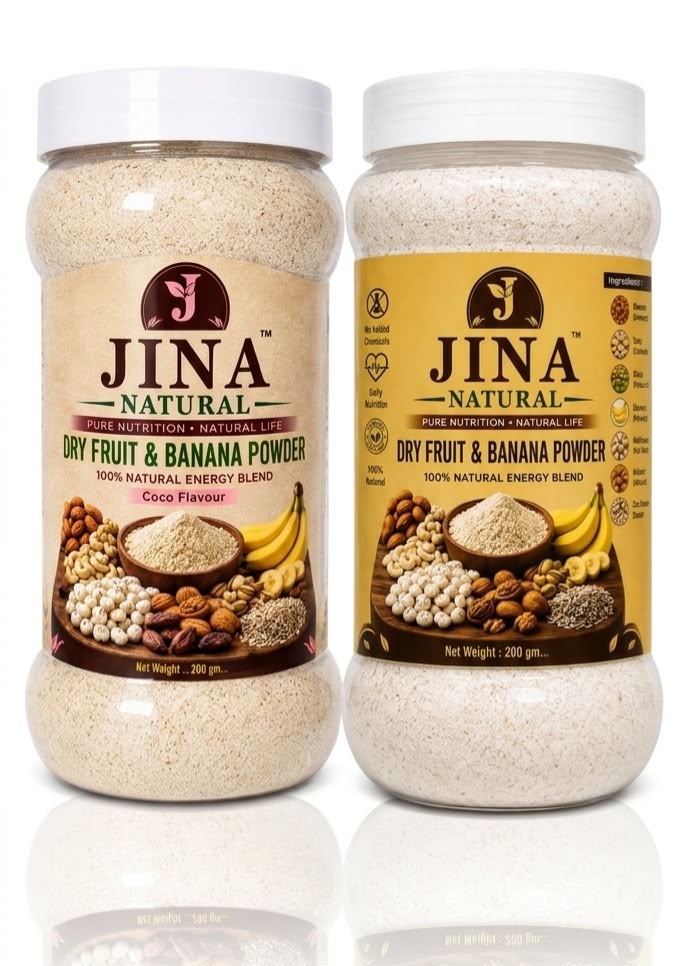 Dry Fruit & Banana & coco flavour powder
